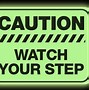 Image result for Green Stairs Sign