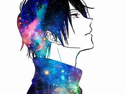 Image result for Cute Anime Boy Galaxy