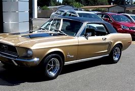 Image result for Ford Mustang Gold