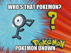 Image result for Who Is This Pokemon Meme