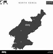 Image result for Detailed Map of North Korea