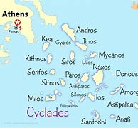 Image result for Cyclades in Europe