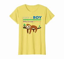 Image result for Boys Sloth Shirt