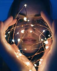 Image result for Fairy Lights Aesthetic Photography