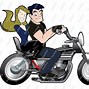 Image result for Cartoon Drawings of Motocycles