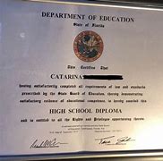 Image result for State of Florida GED Certificate