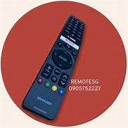 Image result for Sharp TV with Clock Remote