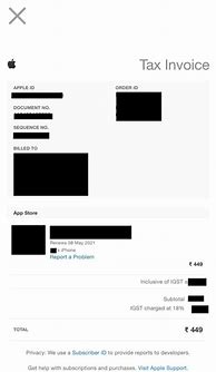 Image result for Apple iPhone 11 Receipt