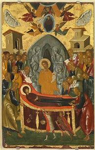 Image result for Orthodox Icons Dormition
