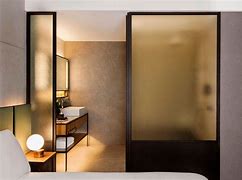 Image result for Open Glass Bathroom Hotel