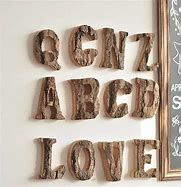 Image result for Wooden Letters and Numbers