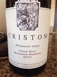 Image result for Cristom Pinot Noir Seven Springs