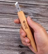 Image result for Angled Chip Carving Knife