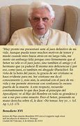 Image result for Pope Benedict XVI Letters