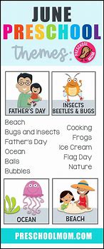 Image result for June Preschool Themes