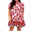 Image result for Red Shirt Dress Plus Size