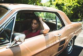 Image result for Front View Woman Car