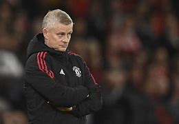Image result for Pictures of Ole Gunnar Solskjaer in the Rain