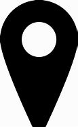 Image result for Location Icon Black and White