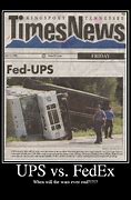 Image result for FedEx Vs. UPS Funny