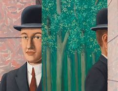 Image result for The Lovers I Rene Magritte