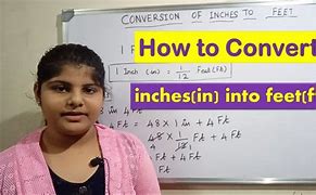 Image result for Convert Feet to Inches Chart