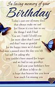 Image result for Happy Birthday Deceased