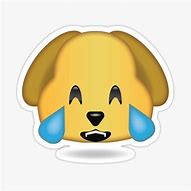 Image result for Laughing Dog Emoji