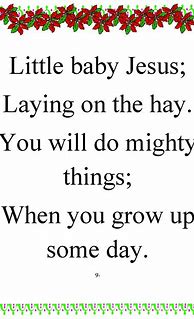 Image result for Little Baby Jesus Poem