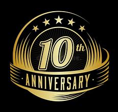 Image result for Celebrating 10 Years Logo