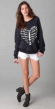 Image result for Wildfox Skeleton Heart