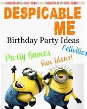 Image result for Minion Birthday Party Favors