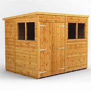 Image result for 6 X 4 Shed Double-Doors Pent Roof