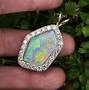 Image result for Opal and Diamond Necklace