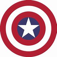 Image result for Captain America Shield Star