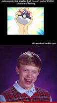 Image result for Bad Luck Brian Pokemon