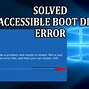 Image result for Black Screen Boot Device Error