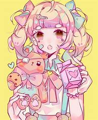 Image result for Pastel Anime Poster Girl