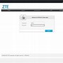 Image result for ZTE Router Password