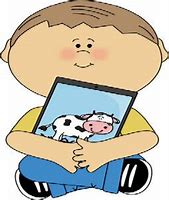 Image result for Student with iPad Clip Art