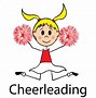 Image result for Black and Gold Cheer Clip Art