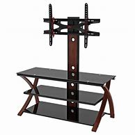 Image result for Glass TV Stand with Mount
