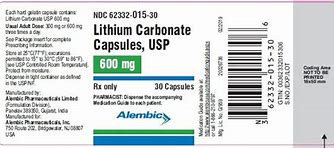 Image result for Lithium 600 Mg