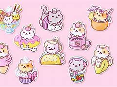 Image result for Kawaii Stickers Pack