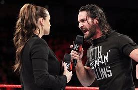 Image result for Stephanie McMahon Seth Rollins
