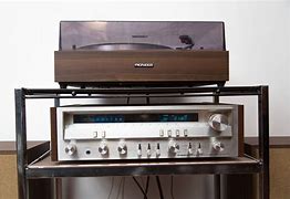 Image result for Stereo Receiver with Record Player