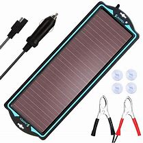 Image result for Solar Panel Car Battery Charger