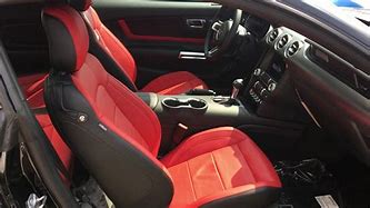 Image result for Ford Mustang Red Interior
