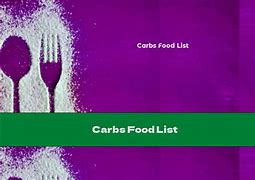 Image result for Carbs in Potatoes Chart