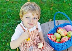 Image result for Children Picking Fruit From a Bowl